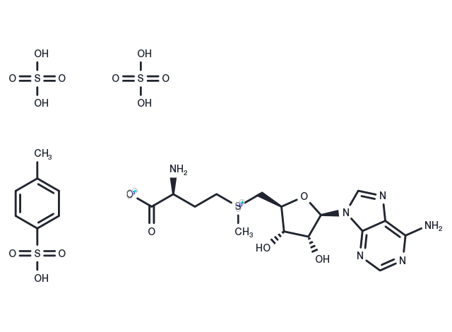 S-Adenosyl-L-methionine disulfate tosylate Chemical Structure
