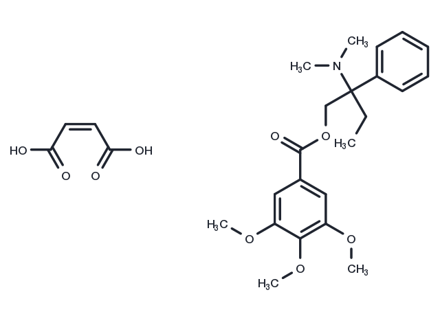 Trimebutine maleate Chemical Structure