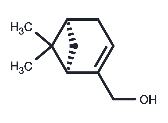 (-)-Myrtenol Chemical Structure