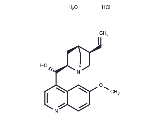 Quinidine hydrochloride monohydrate