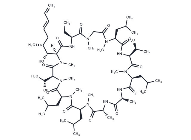 Voclosporin Chemical Structure