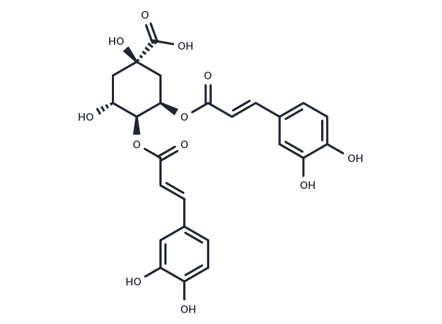 Isochlorogenic acid C Chemical Structure