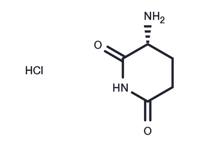 D-2-Aminoglutarimide (hydrochloride) Chemical Structure