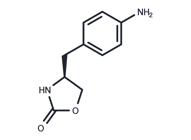 (S)-4-(4-Aminobenzyl)oxazolidin-2-one Chemical Structure