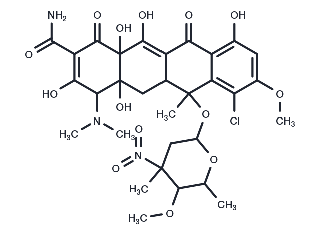 Dactylocycline B Chemical Structure