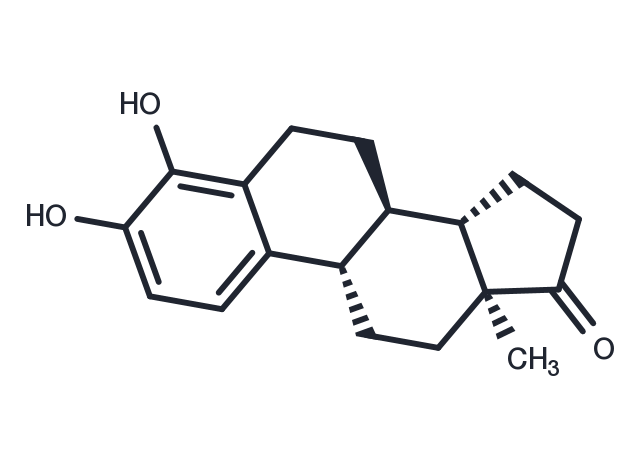 4-Hydroxyestrone Chemical Structure