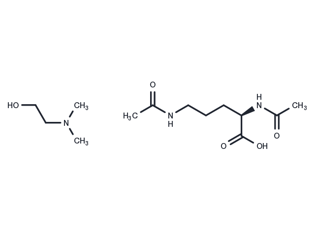 Deanol bisorcate Chemical Structure