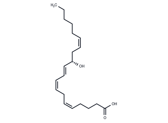 12(S)-HETE Chemical Structure