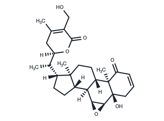 12-Deoxywithastramonolide Chemical Structure