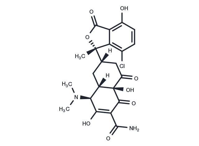 Isochlortetracycline Chemical Structure