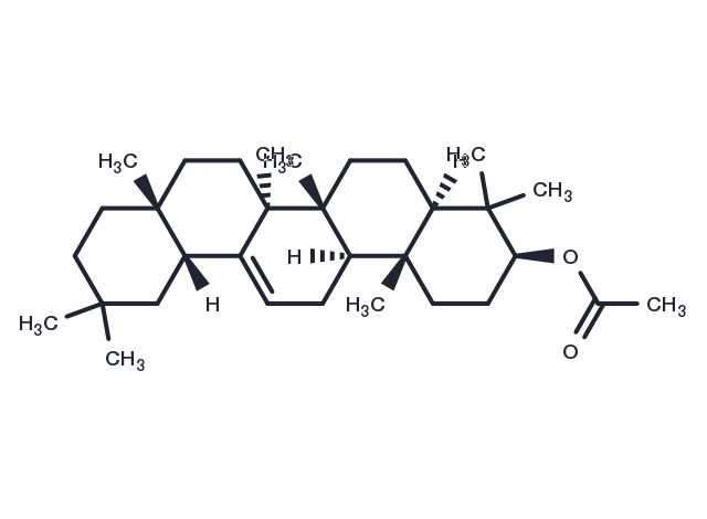 beta-Amyrin acetate Chemical Structure