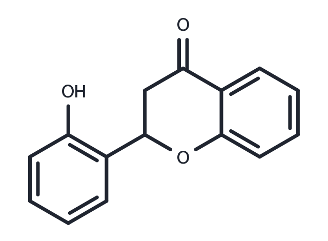 2-Hydroxyflavanone Chemical Structure