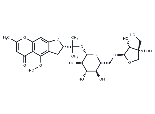 6"-O-Apiosyl-5-O-Methylvisammioside