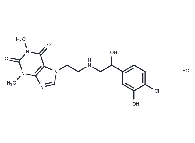 Theodrenaline hydrochloride