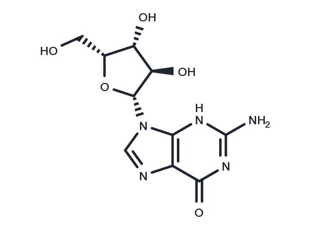 9-(b-D-Xylofuranosyl)guanine Chemical Structure