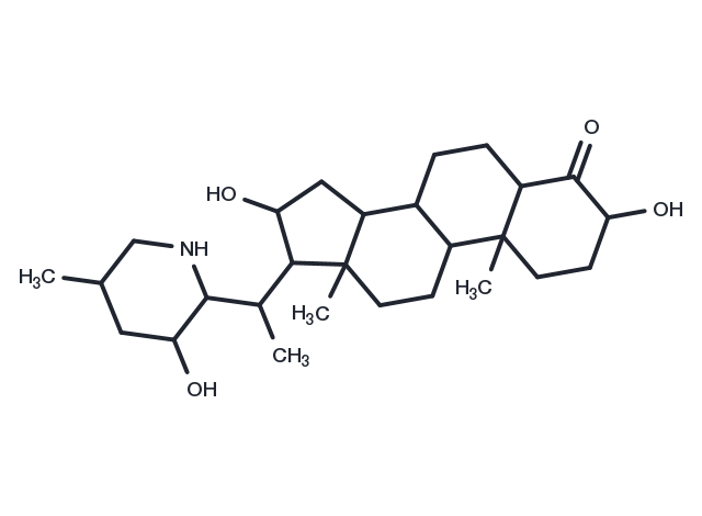 Deacetylsolaphyllidine Chemical Structure