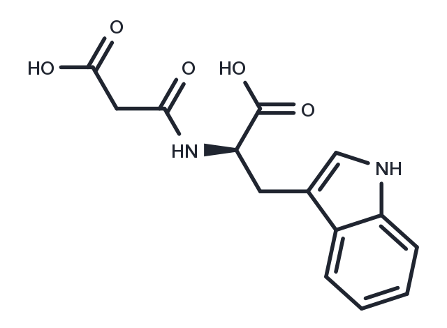 N-Malonyltryptophan Chemical Structure