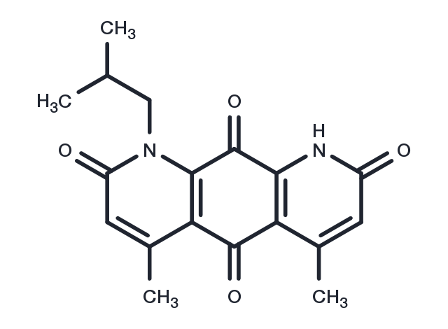Isobutyl-deoxynyboquinone Chemical Structure