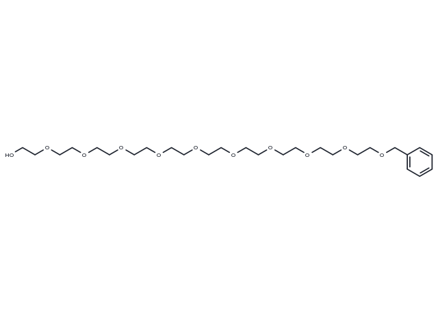 Benzyl-PEG10-alcohol Chemical Structure