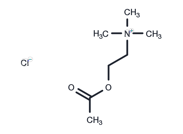 Acetylcholine chloride Chemical Structure