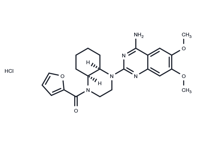 Cyclazosin HCl Chemical Structure