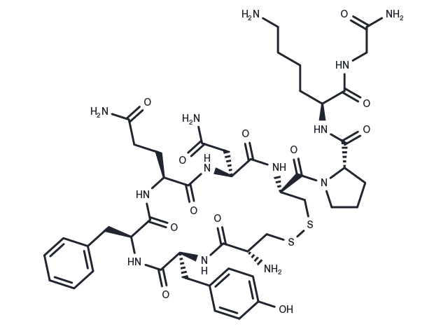 Lysipressin Chemical Structure