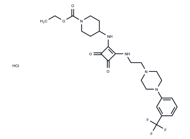 Squarunkin A hydrochloride Chemical Structure