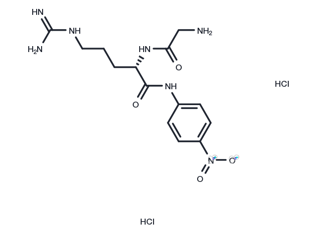 H-Gly-Arg-pNA dihydrochloride Chemical Structure