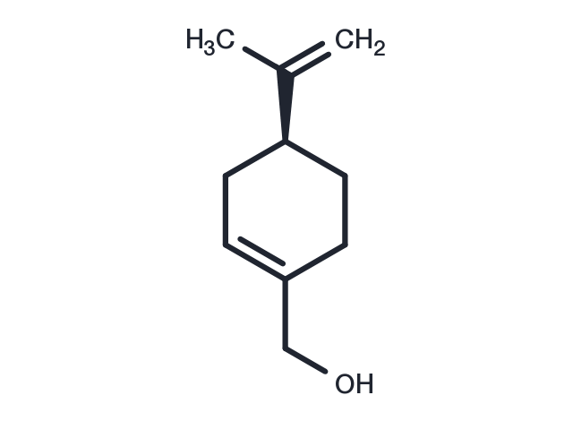 (S)-(−)-Perillyl alcohol Chemical Structure