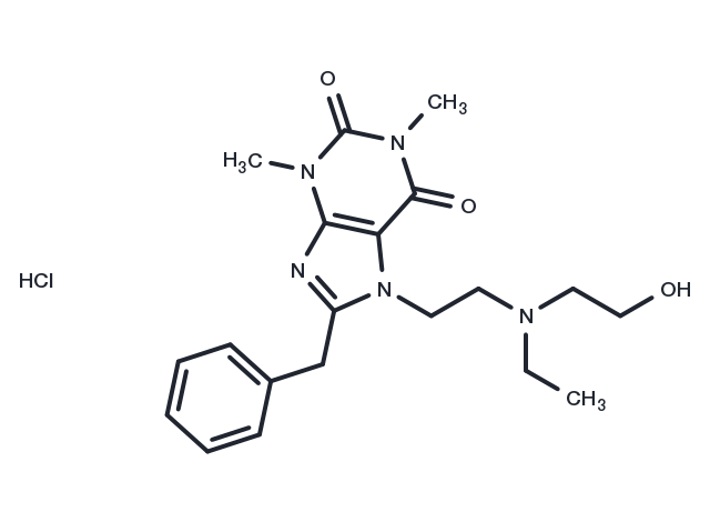Bamifylline Hydrochloride Chemical Structure