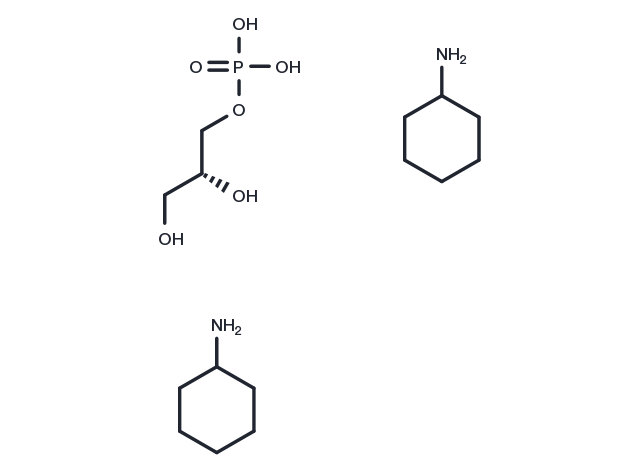Glycerol 3-phosphate biscyclohexylammonium salt Chemical Structure