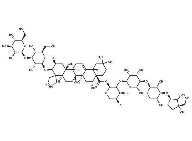 Platycodin D2 Chemical Structure