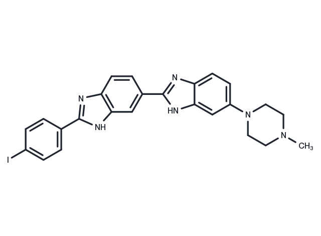 para-iodoHoechst 33258 Chemical Structure