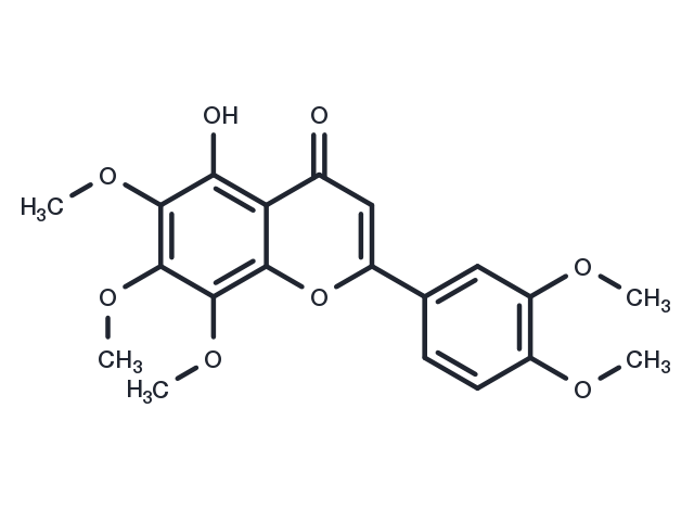5-O-Demethylnobiletin Chemical Structure