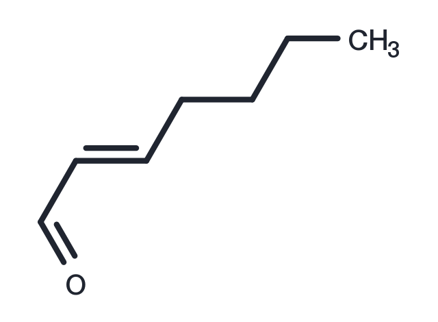 trans-2-Heptenal Chemical Structure