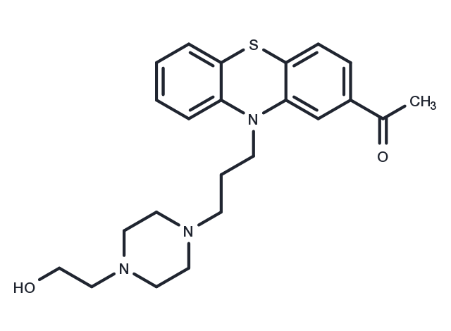 Acetophenazine Chemical Structure