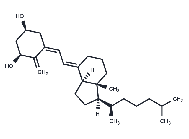 1α-Hydroxy-3-epi-vitamin D3 Chemical Structure