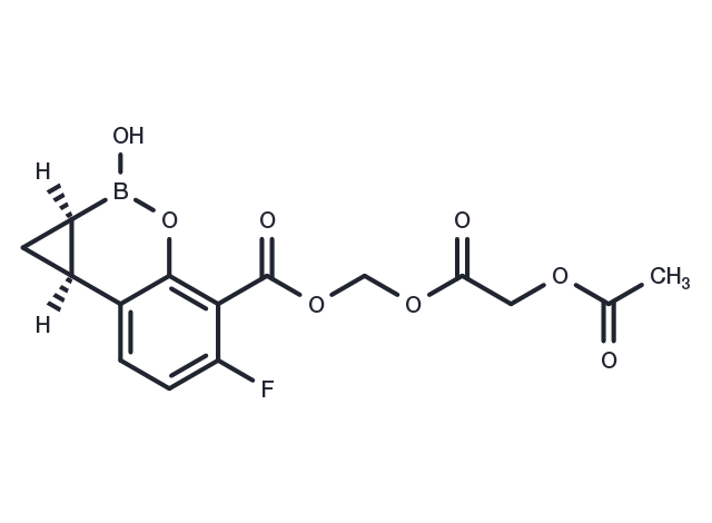 QPX7728 bis-acetoxy methyl ester Chemical Structure