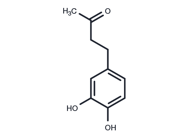 4-(3,4-Dihydroxyphenyl)-2-butanone Chemical Structure