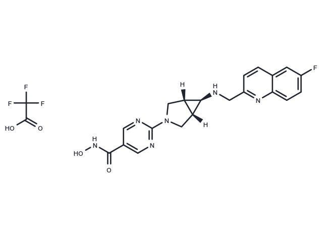 Nanatinostat TFA Chemical Structure