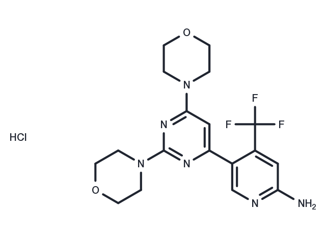 Buparlisib Hydrochloride Chemical Structure
