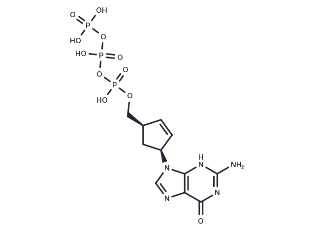 (+)-Carbovir triphosphate Chemical Structure
