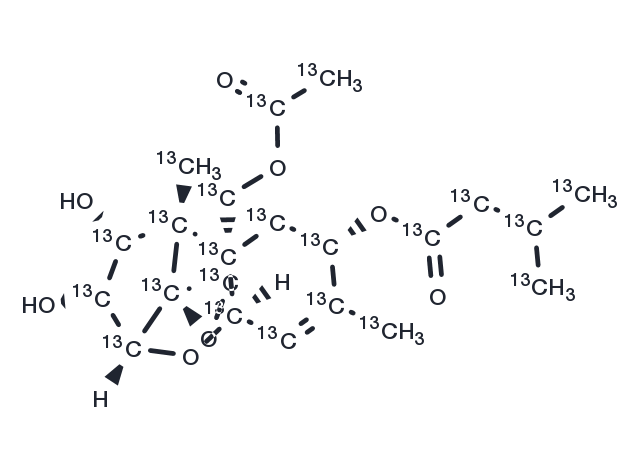 HT-2 Toxin-13C22 Chemical Structure