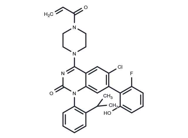 KRAS G12C inhibitor 47 Chemical Structure