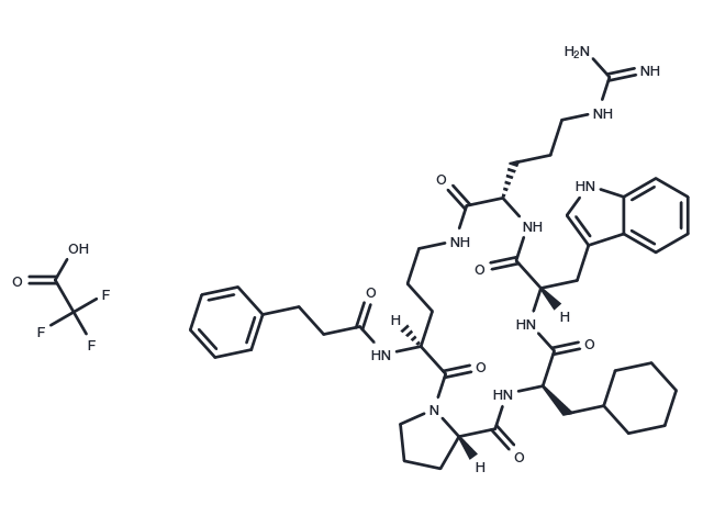 PMX 205 Trifluoroacetate (514814-49-4 free base) Chemical Structure