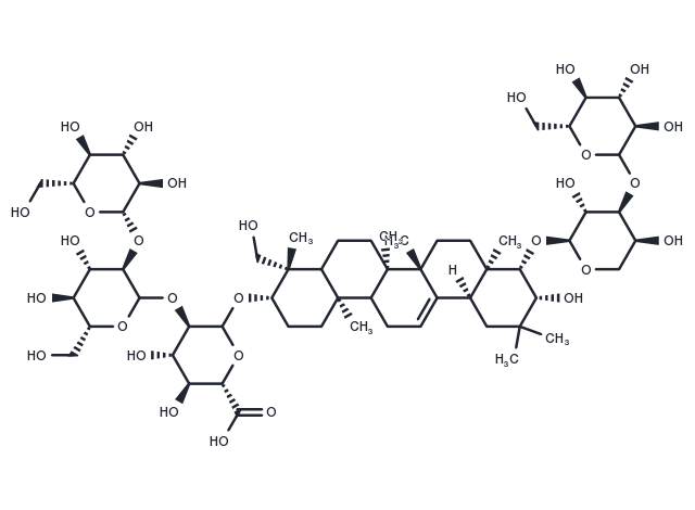 Soyasaponin A1 Chemical Structure