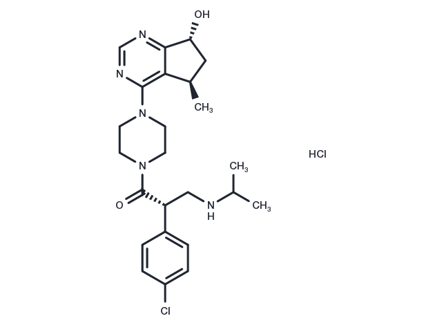 Ipatasertib HCl Chemical Structure