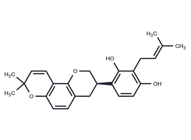 Hispaglabridin A Chemical Structure