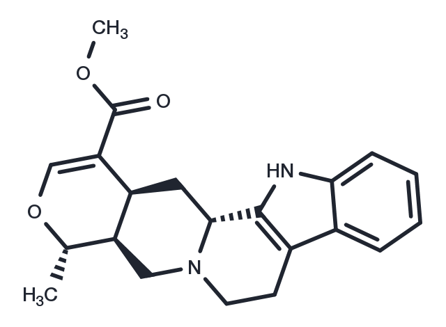 Akuammigine Chemical Structure