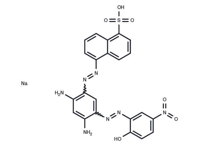 C.I. Mordant Brown 1 Chemical Structure